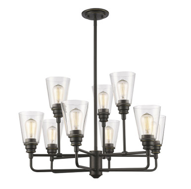 Annora 9 Light Chandelier 29 Inches Wide by 53.5 Inches High by Z-Lite - 428N