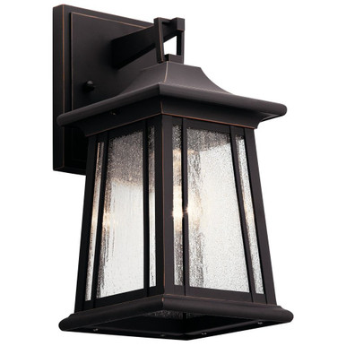 Taden 1 Light Small Outdoor Wall Lantern by Kichler - 49908rz