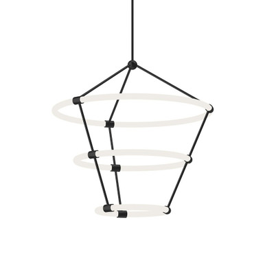 Santino Light Medium 3 Tier Chandelier by Kuzco - CH99326