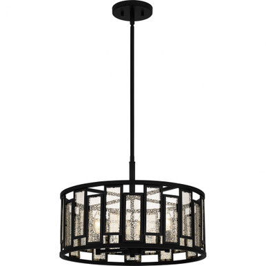 Bankston 4 Light Large Pendant by Quoizel - QP5600MBK