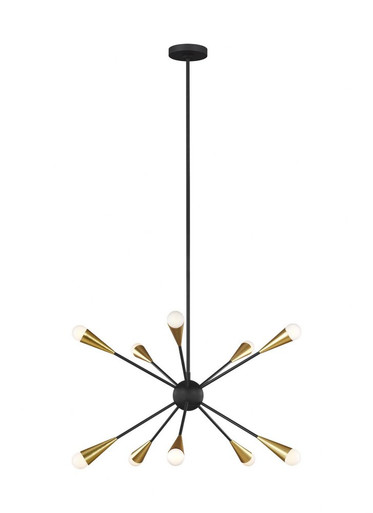 Jax 10 Light Large Chandelier by Visual Comfort Studio - EC10310
