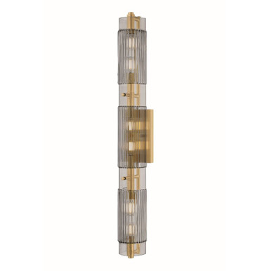 Duoro 6 Light Bath Vanity 31.5 Inch Tall and 4.25 Inch Wide by Corbett - 562-06-VB