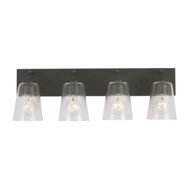 Miles 4 Light Large Bath Vanity 8 Inch Tall and 25 Inch Wide by Generation - GLV10-4