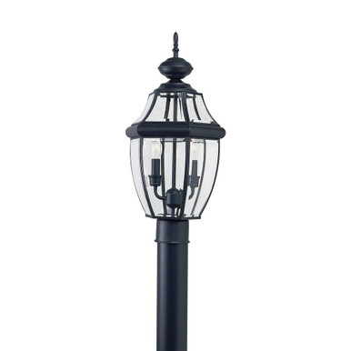 Two Light Outdoor Post Fixture 10 Inch by 21.5 Inch by Generation - 8229