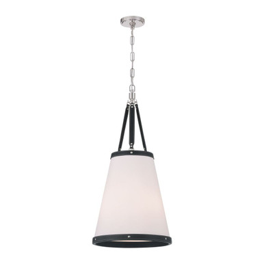 Callahan 3 Light Pendant 29.75 Inch Tall and 14.25 Inch Wide by Crystorama - CAL-2404