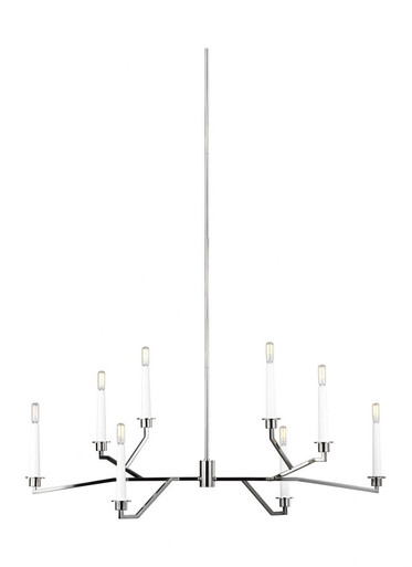Hopton 8 Light Small Linear Chandelier by Visual Comfort Studio - EC1118
