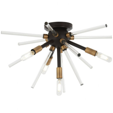 Spiked 4 Light 20 Inch Wide Flush Mount by George Kovacs - P1799