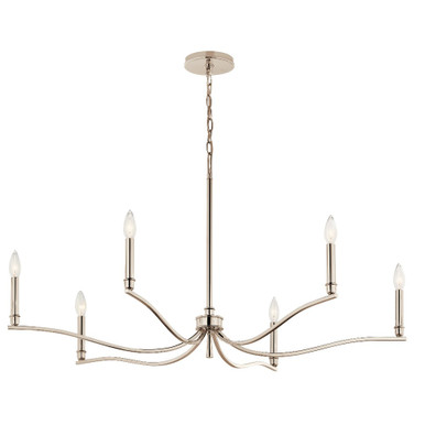 Malene 6 Light Oversized Chandelier by Kichler - 52696