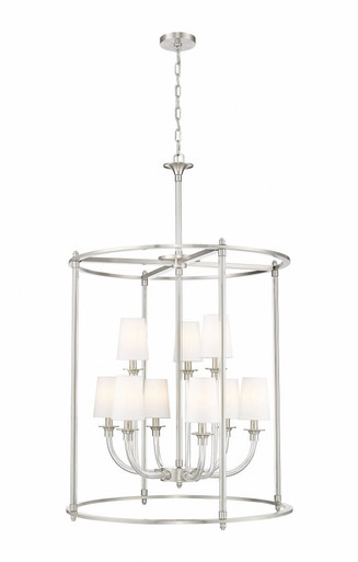 Katerina 9 Light Chandelier 46 Inch Tall and 28 Inch Wide By Z-Lite - 1950-9C