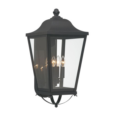 Savannah 4 Light Candle Style Wall Lantern 25.5 Inch Tall by Minka Lavery - 73283-66