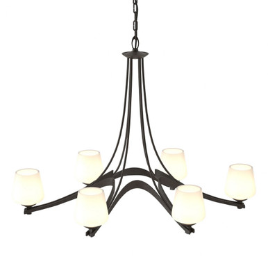 Ribbon 6 Light Medium Chandelier by Hubbardton Forge 104106HF - 104106HF