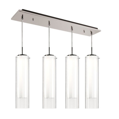 Verona 64W LED Pendant 23.63 Inch Tall and 5.13 Inch Wide by Kuzco - MP41305BN-04