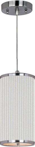 Elements 1 Light Medium Pendant 12.5 Inch Wide by ET2 E95130-102SN - E95130-102SN