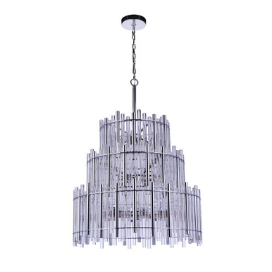 Reveal 13 Light Chandelier 37.88 Inch Tall and 28 Inch Wide by Craftmade - 59213-CH