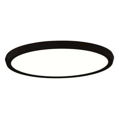 Argo 26W 1 LED 15 Inch Wide Aluminum Flush Mount by Modern Forms - FM-4215-BK