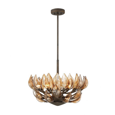 Arboles 6 Light Large Pendant by Minka Metropolitan - N6686-874