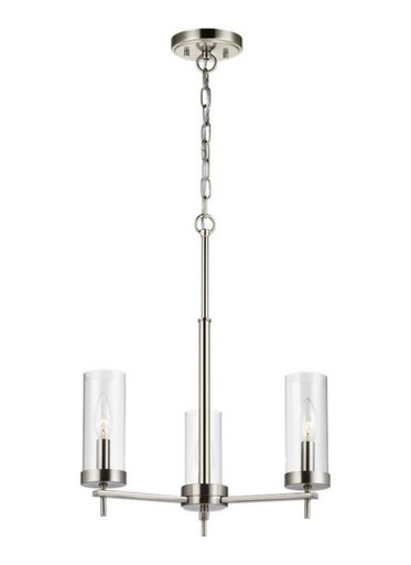 Zire 3 Light Small Chandelier by Visual Comfort Studio 3190303 - 3190303