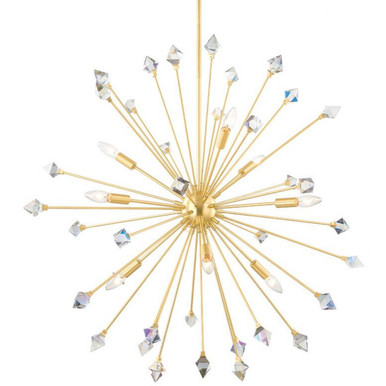 Genesis 9 Light Oversized Chandelier by Mitzi - H727809-AGB