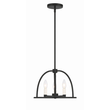 Abbott 3 Light Mini Chandelier by Crystorama - ABB-3003