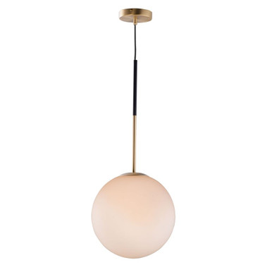 Vesper 1 Light Medium Pendant by Maxim - 26034SWSBRBK