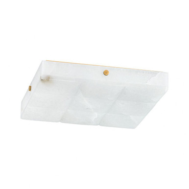 Gypsum 15W 1 LED 15 Inch Wide Flush Mount by Corbett - 469-15-VB