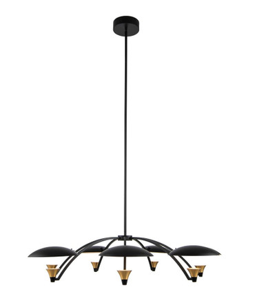 Redding 7 Light Oversized Chandelier by Kalco - 513672BWB