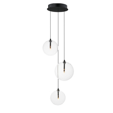 Global 5.4W 3 LED Light Medium Pendant by ET2 - E25073-18