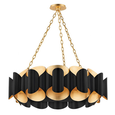 Banks 12 Light Oversized Chandelier by Hudson Valley - 8534