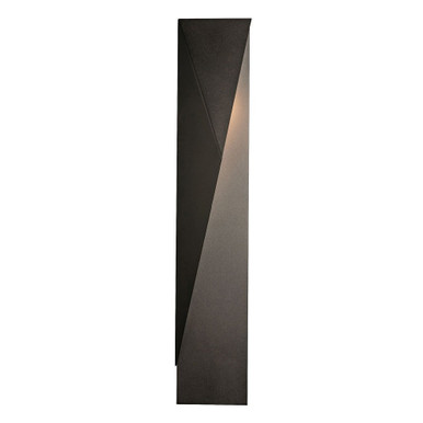 Carbon 1 Light Outdoor Left Wall Sconce 37.9 Inch Tall by Hubbardton Forge - 302043-L