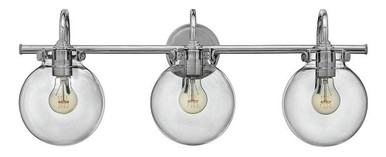 Congress 3 Light Vanity Light 29.5 Inch Wide by Hinkley - 50034