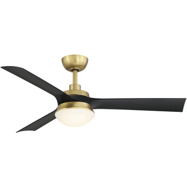 Barlow 3 Blade Ceiling Fan with Light Kit 52 Inch Wide by Fanimation - FP6807