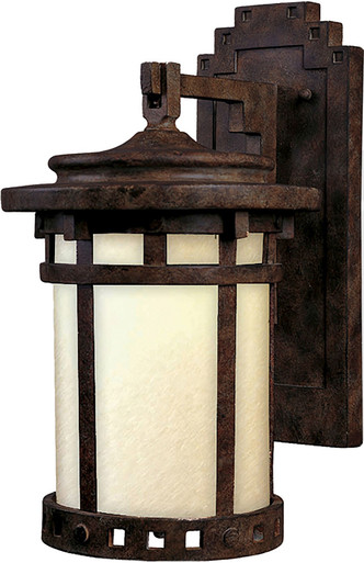 Santa Barbara 9W 1 LED Light Outdoor Wall Lantern by Maxim - 65033MOSE
