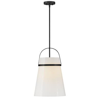 Tori 12W 1 LED Medium Pendant 21.25 Inch Tall and 14 Inch Wide by Lark - 83054