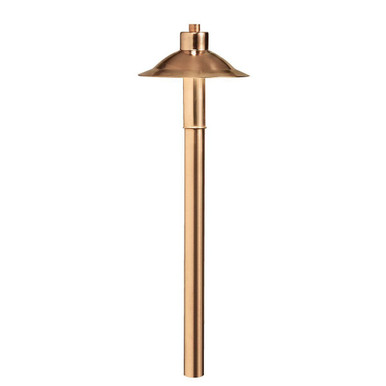 Copper Hat 3W 3 Led Copper Hat Path Light by Kichler - 15850co30r