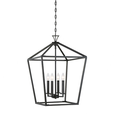 Townsend 4 Light Large Foyer Pendant by Savoy House - 3-421