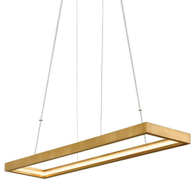 Jasmine 96W 1 LED Medium Pendant 60 Inch Length by Corbett - 284-51-GL