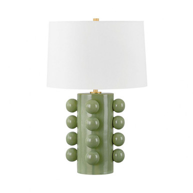 Roselle 1 Light Table Lamp 26.25 x 17.25 Inches by Hudson Valley - L9126-AGB/CMC