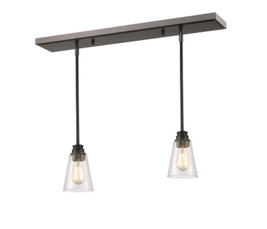 Annora 2 Light Island/Billiard 5.5 Inch Wide by 54.88 Inch High by Z-Lite - 428MP2