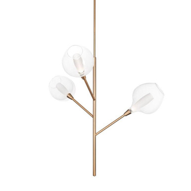 Sprout 7.5W 1 LED Oversized Pendant by Kuzco PD91403-VB-07 - PD91403-VB-07
