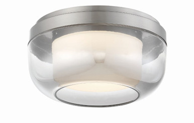 First Encounter 8W 1 LED 10 Inch Wide Flush Mount by George Kovacs - P952-1-084-L