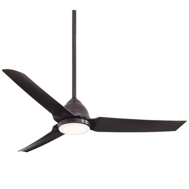 Java Led Ceiling Fan with Light Kit 54 inches wide by Minka Aire - F753L