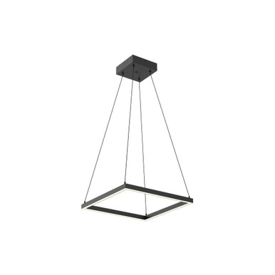 Piazza 37W LED Pendant 1.38 Inch Tall and 17.75 Inch Wide by Kuzco - PD88118-BK-UNV-010