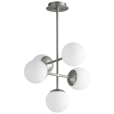 Nebula 30W 5 LED Large Pendant 16.75 Inch Wide by Oxygen - 3-680
