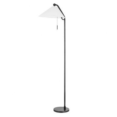 Aisa 1 Light Floor Lamp 65 Inches Tall and 11.75 Inches Wide by Mitzi - HL647401-AGB