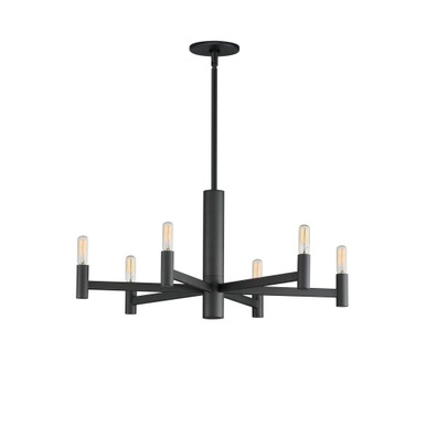Emana 6 Light Medium Chandelier by Maxim - 21366