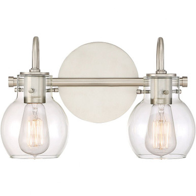 Andrews 2 Light Vanity Light by Quoizel - ANW8602