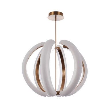 Unwind 734.4W 6 LED Pendant 27.5 Inch Tall and 33.5 Inch Wide by Craftmade - 58891-LED