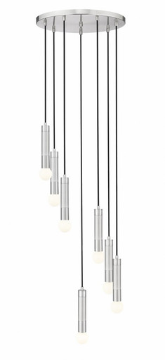 Stari 7 Light Chandelier 11 Inch Tall and 18 Inch Wide by Z Lite - 1956P-7R