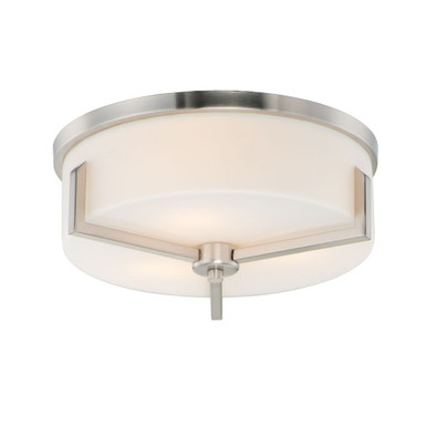 Dart 3 Light 14 Inch Wide Flush Mount by Maxim - 21280SW