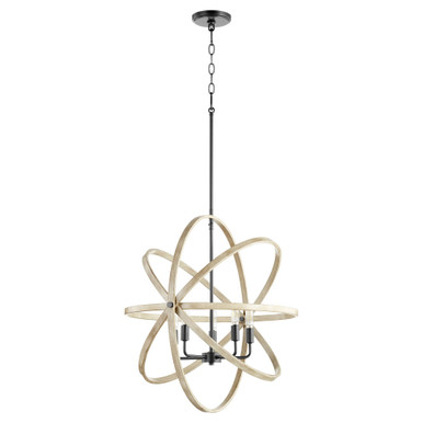 5 Light Medium Spere Chandelier by Quorum - 86-5-69